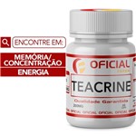 Ficha técnica e caractérísticas do produto Teacrine 200Mg 60 Cápsulas com Selo de Autenticidade - Oficialfarma