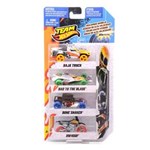 Ficha técnica e caractérísticas do produto Team Hot Wheels - Pacote 4 Carros