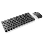 Ficha técnica e caractérísticas do produto Teclado e Mouse Multilaser TC158 Sem Fio Mini Slim 24Ghz USB Preto