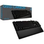 Teclado Logitech Gaming G513 Carbon Lightsync Rgb Switch Romer-G Tactile (Us) - 920-008860