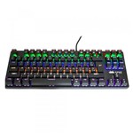 Teclado Mecânico Gamer Rainbow KNUP Switch Kacheng Blue ABNT2 12 Teclas Multimídia - KP-2052