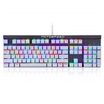 Ficha técnica e caractérísticas do produto Teclado Mecânico Motospeed Ck103 K97 Gamer Branco Switch Outemu Azul Rgb