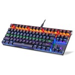 Ficha técnica e caractérísticas do produto Teclado Mecânico Motospeed K83 Switch Outemu Azul Rainbow