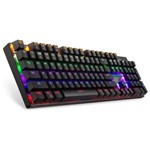 Ficha técnica e caractérísticas do produto Teclado Mecânico Motospeed Rgb Inflictor Ck104 Switch Azul