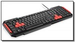 Ficha técnica e caractérísticas do produto Teclado Multimidia Gamer Red Keys Usb - Multilaser