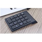 Teclado Numérico Sem Fio USB 18 Teclas Wireless Portátil 2.4 G