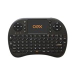 Ficha técnica e caractérísticas do produto Teclado Sem Fio para Smart Tv Oex Air Mouse Ck103 com Touchpad