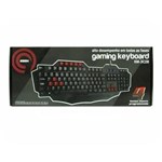 Ficha técnica e caractérísticas do produto Teclado - USB - K-Mex Gaming Keyboard - Preto - KM-3C28