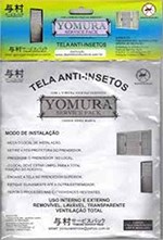 Ficha técnica e caractérísticas do produto Tela Mosquiteira Anti-inseto / Mosquito Janela 120x210