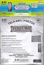 Ficha técnica e caractérísticas do produto Tela Mosquiteira Anti-inseto / Mosquito Janela 100x200