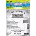 Ficha técnica e caractérísticas do produto Tela Mosquiteira Mosquiteiro Anti-Insetos Pernilongos Janelas 100x150