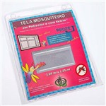 Ficha técnica e caractérísticas do produto Tela Mosquiteiro Poliéster Victória 1,25x1,65 Branco com Velcro