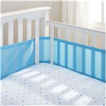 Ficha técnica e caractérísticas do produto Tela Respirável para Grade de Berço Breathable Baby - Azul Bayshore