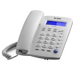 Ficha técnica e caractérísticas do produto Telefone C/ Fio C/ Identificador de Chamadas, Viva-Voz e Bloqueador - TCF 3000 Cool Gray - Elgin