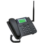 Ficha técnica e caractérísticas do produto Telefone Celular de Mesa CA403G Quadriband 3G Preto - Aquário
