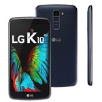 Ficha técnica e caractérísticas do produto Smartphone LG K10 Claro Indigo com 16GB, Single Chip, Tela de 5.3" HD, 4G, Android 6.0, Câmera 13MP e Processador Octa Core de 1.14 GHz