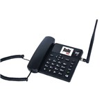 Ficha técnica e caractérísticas do produto Telefone Celular Rural Fixo de Mesa 3g e Wifi 5 Bandas Bdf-12 - Bedin Sat
