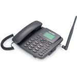 Ficha técnica e caractérísticas do produto Telefone Celular Rural Fixo de Mesa 3G Pentaband 850/900/1800/1900/210...