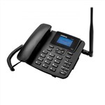 Ficha técnica e caractérísticas do produto Telefone Celular Rural Fixo Intelbras 4114202 CF 4202 Preto