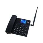 Ficha técnica e caractérísticas do produto Telefone Celular Rural Fixo Mesa 3G WiFi 5 Bandas BDF-12