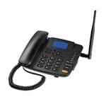 Ficha técnica e caractérísticas do produto Telefone Celular Rural Fixo Quadriband 3g Preto Multilaser RE504
