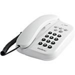 Ficha técnica e caractérísticas do produto Telefone com Fio C/ Chave TC 500 Branco - Intelbras