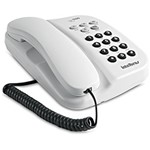 Ficha técnica e caractérísticas do produto Telefone com Fio C/ Chave TC 500 Branco - Intelbras