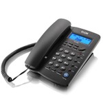 Ficha técnica e caractérísticas do produto Telefone Com Fio Elgin TCF-3000 Com Viva-voz e Identificador de Chamadas