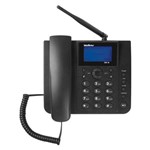 Ficha técnica e caractérísticas do produto Telefone com Fio Intelbras Icon Crc40 Celular de Mesa Preto