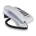 Ficha técnica e caractérísticas do produto Telefone com Fio Intelbras Pleno 4080058 Cinza Ártico com Chave