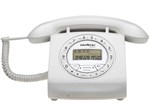 Telefone com Fio Intelbras TC 8312 - Identificador de Chamada Viva Voz Branco