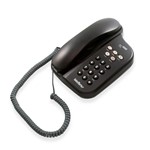 Ficha técnica e caractérísticas do produto Telefone com Fio Intelbras TC500 4040060 Preto