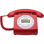 Telefone com Fio Intelbras TC8312 Vermelho