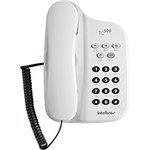 Telefone com Fio TC 500 Branco - Intelbras