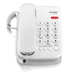 Ficha técnica e caractérísticas do produto Telefone com Fio TCF 2000 Branco - ELGIN
