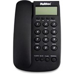 Ficha técnica e caractérísticas do produto Telefone Company ID Preto - Multitoc