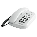 Ficha técnica e caractérísticas do produto Telefone de Mesa Branco TC500 - Intelbras