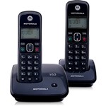 Ficha técnica e caractérísticas do produto Telefone DECT Sem Fio Digital com Identificador de Chamadas e 1 Ramal Auri 2000-MRD2 Motorola