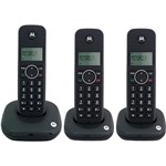Ficha técnica e caractérísticas do produto Telefone Digital Motorola Sem Fio Moto 500ID-3