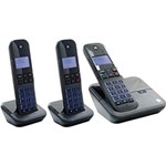 Ficha técnica e caractérísticas do produto Telefone Digital Sem Fio Moto 4000MRD3 com Identificador de Chamadas + 2 Ramais - Motorola