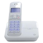 Ficha técnica e caractérísticas do produto Telefone Digital Sem Fio Motorola Moto 4000W com Identificador de Chamadas. Viva VOZ - Branco