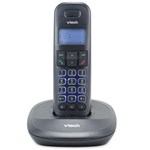 Ficha técnica e caractérísticas do produto Telefone Digital Sem Fio VTech VT650 com Identificador de Chamadas, Viva-voz, Visor e Teclado Iluminados - Preto