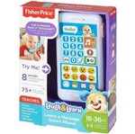 Ficha técnica e caractérísticas do produto Telefone Emojis Azul Fisher-Price Mattel