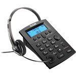 Ficha técnica e caractérísticas do produto Telefone Headset com Identificador de Chamadas - Hst-8000 - Elgin (preto)