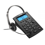 Ficha técnica e caractérísticas do produto Telefone Headset Com Identificador de Chamadas HST8000 Preto ELGIN