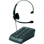 Ficha técnica e caractérísticas do produto Telefone HSB50 Headset para Telemarketing com Fio - Intelbras