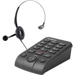 Ficha técnica e caractérísticas do produto Telefone Intelbras Headset com Base Discadora HSB50