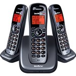 Ficha técnica e caractérísticas do produto Telefone Intelbras Sem Fio TS 6123 com 2 Ramais