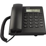 Ficha técnica e caractérísticas do produto Telefone K302 com Identificador de Chamada, Despertador - Keo
