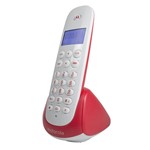 Ficha técnica e caractérísticas do produto Telefone Motorola Sem Fio Moto700s Dect Id Vermelho